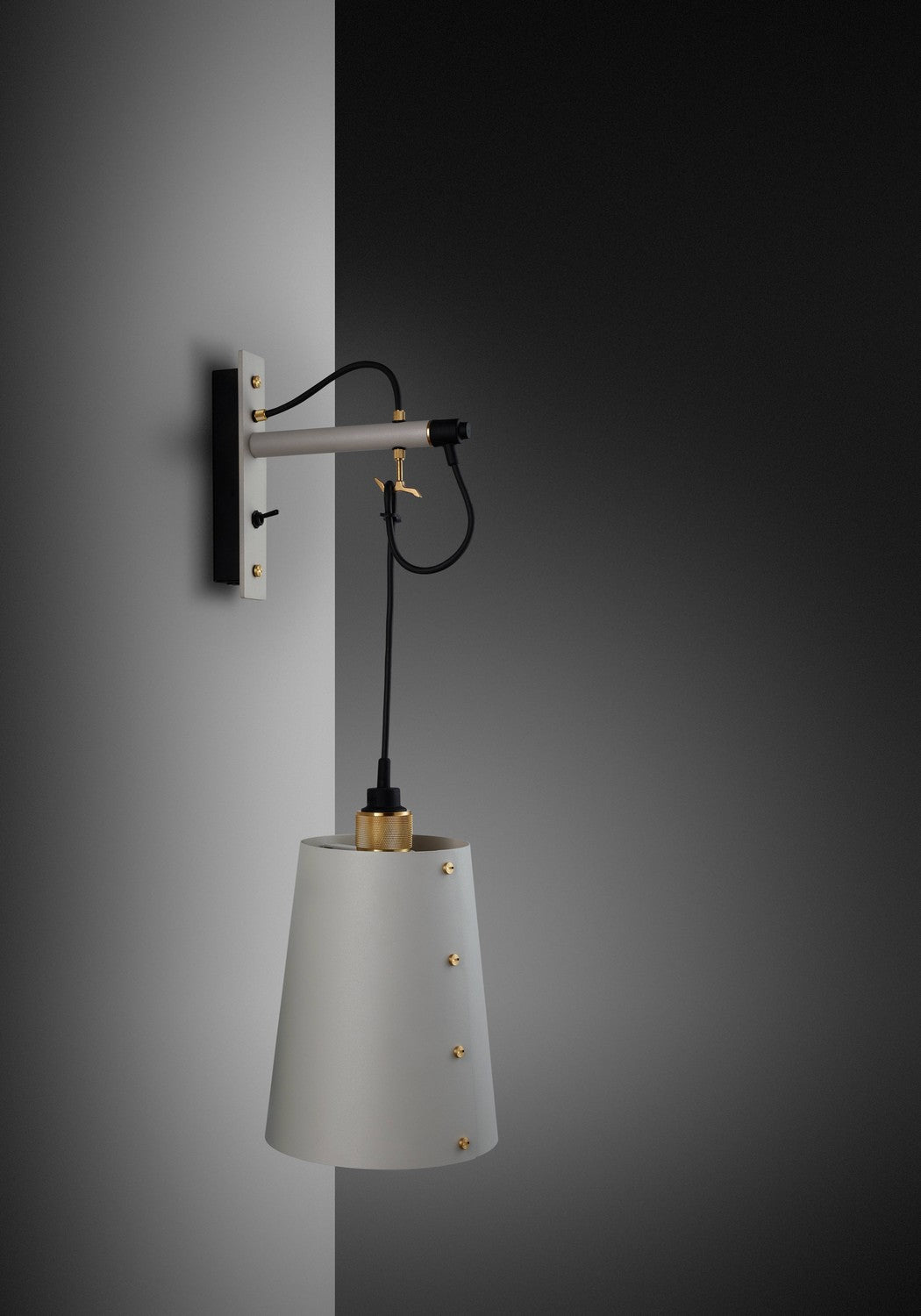 LED Wall Sconce in Brass
