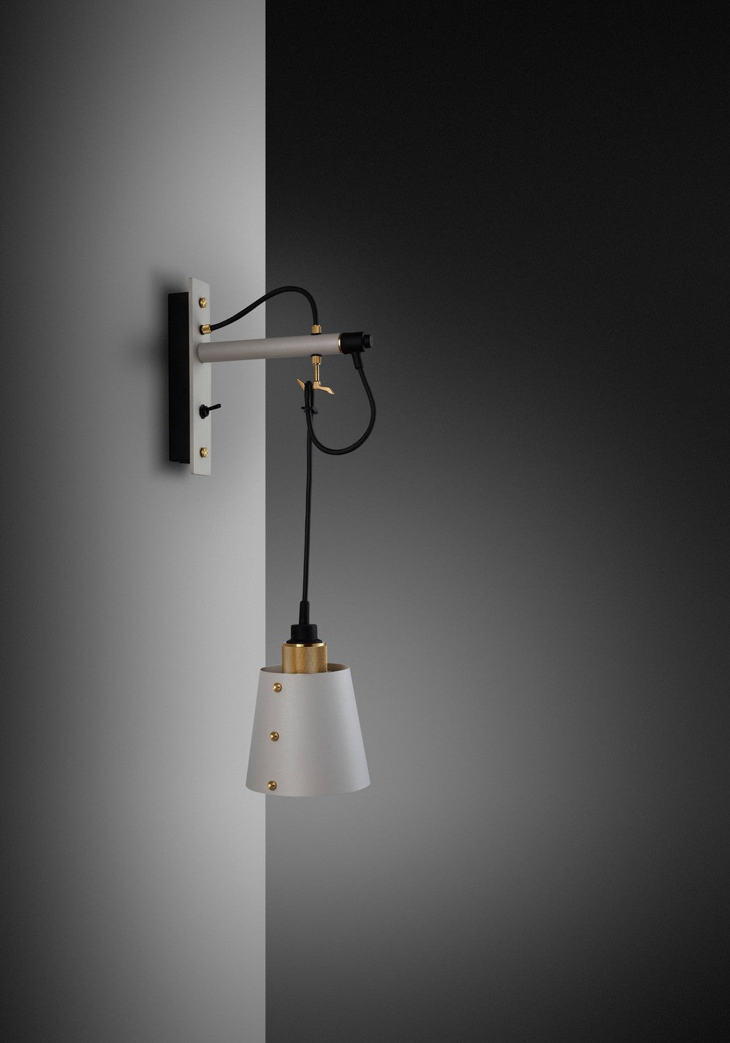 LED Wall Sconce in Brass