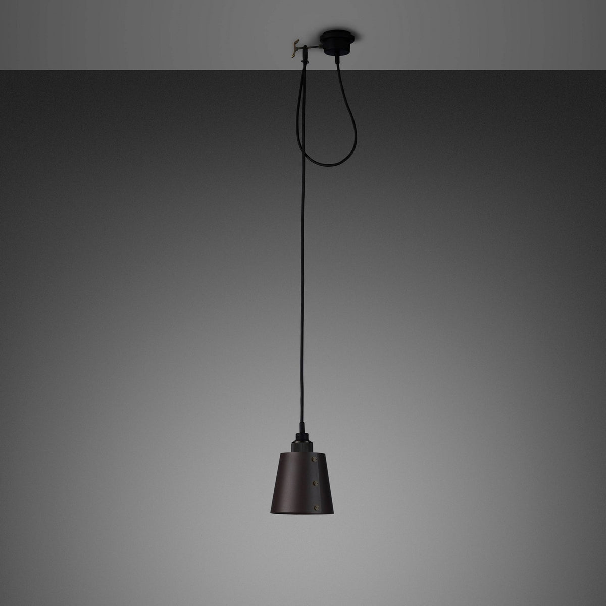 LED Pendant in Smoked Bronze