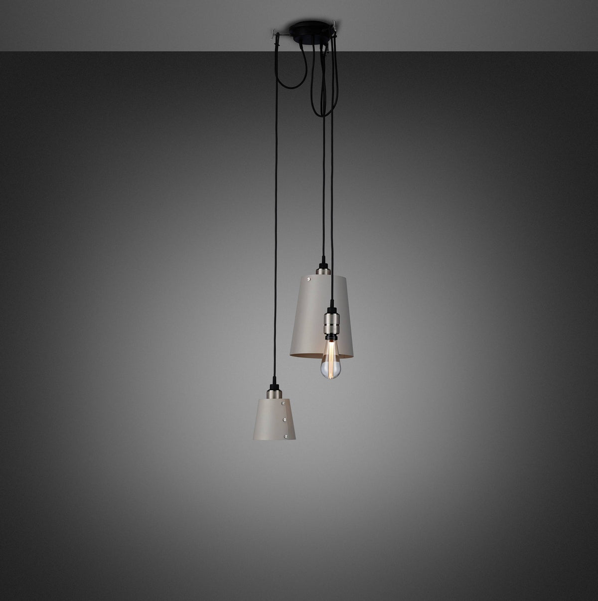 LED Pendant in Steel