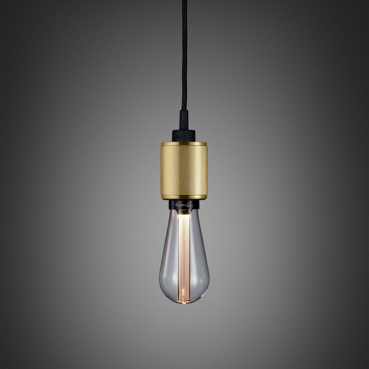 LED Pendant in Brass