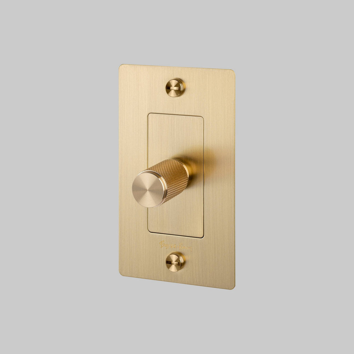 Dimmer Switch in Brass