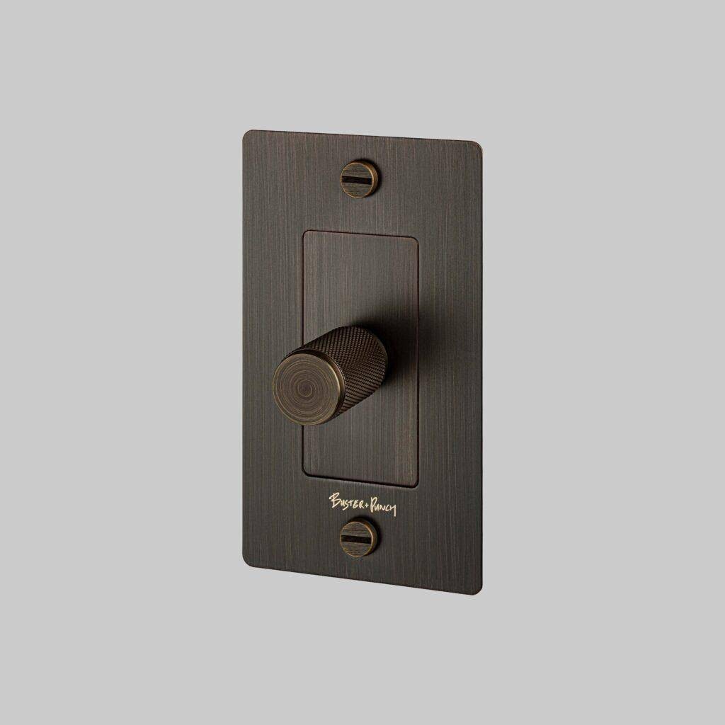 Dimmer Switch in Smoked Bronze