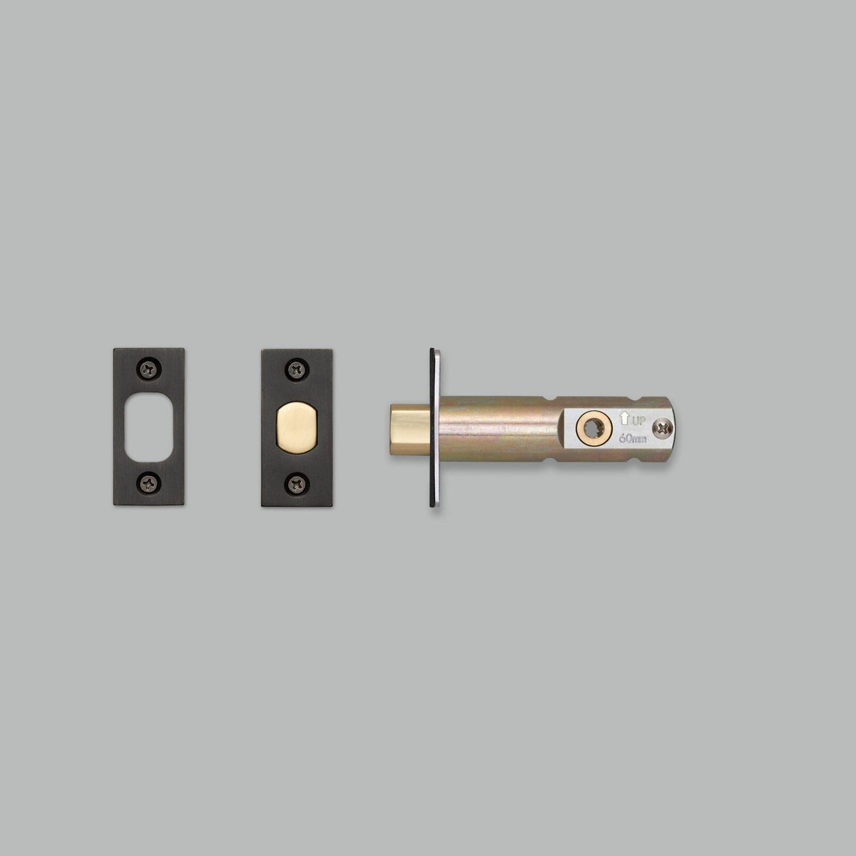 Privacy Bolt in Gun Metal