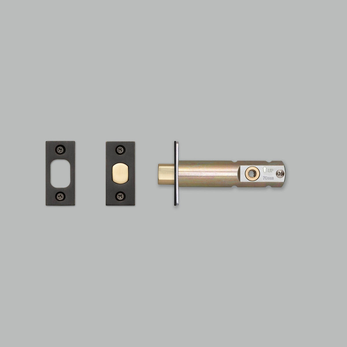 Privacy Bolt in Gun Metal