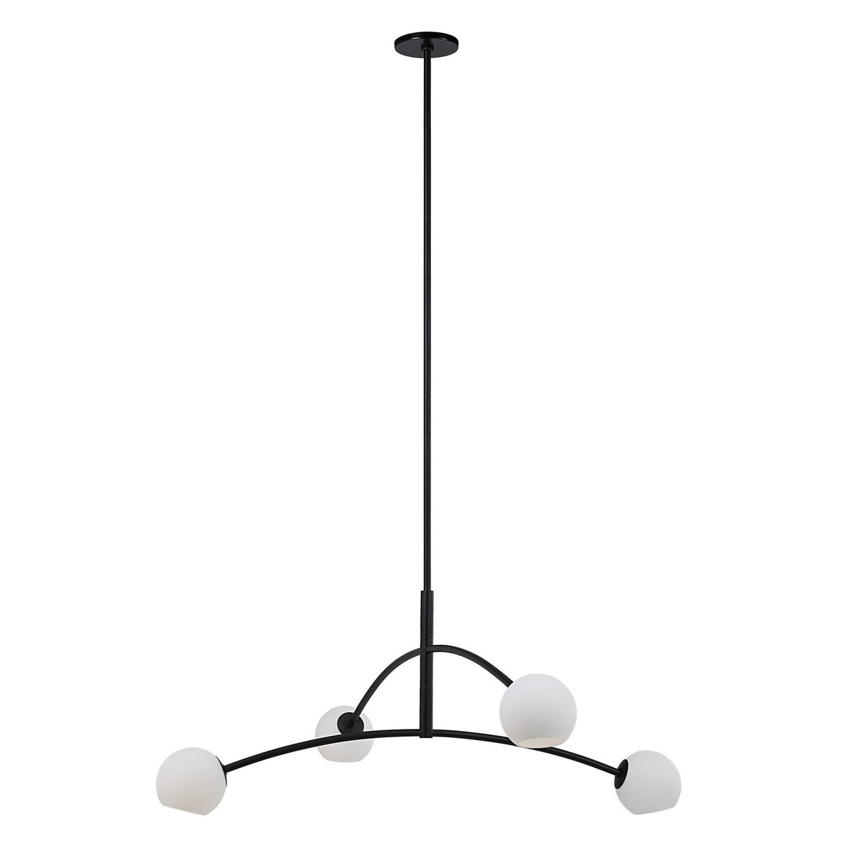 Plafonnier Nube LED Noir mat