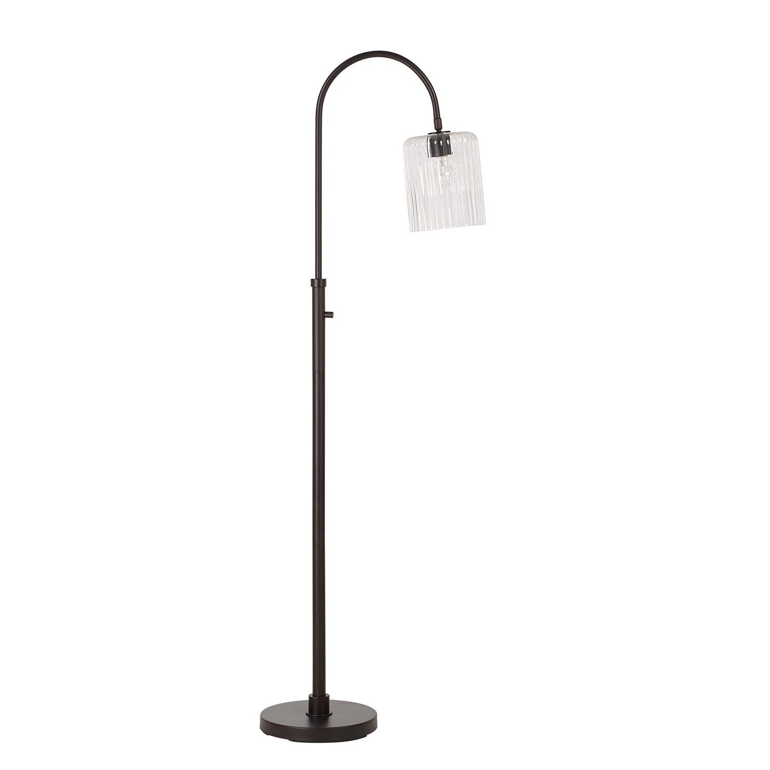 Danae One Light Floor Lamp in Bronze