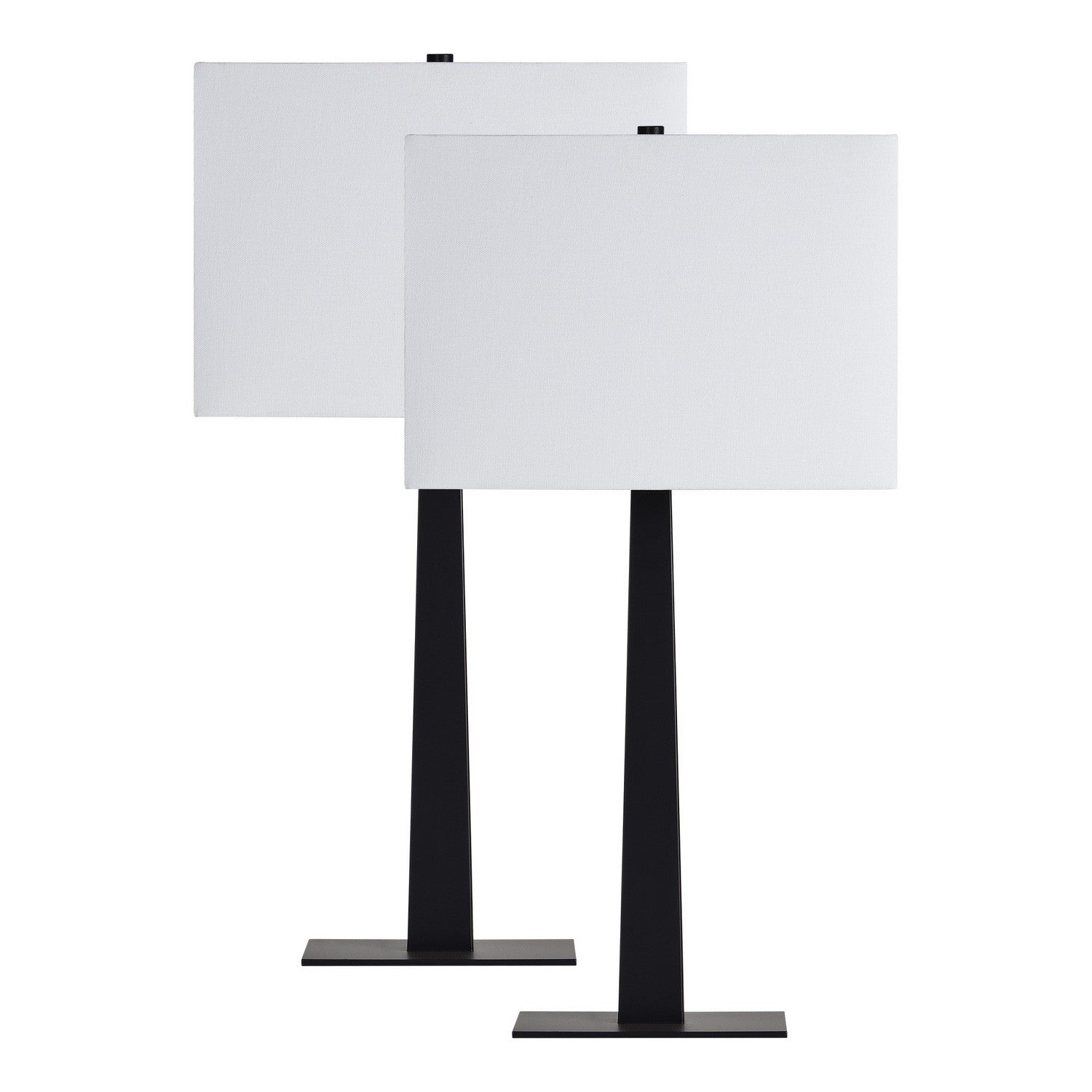 Candace LED Table Lamp- Set in Matte Black