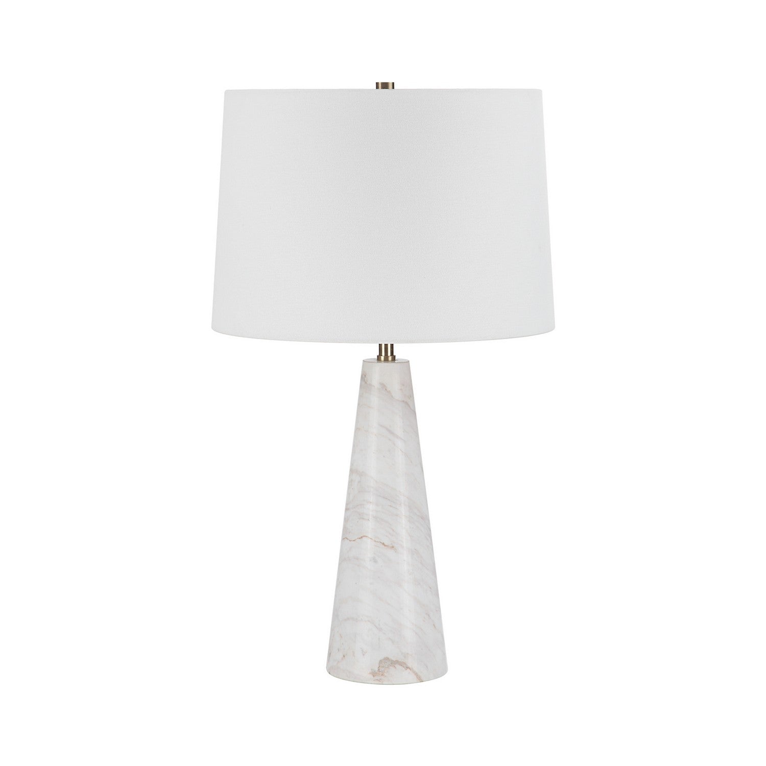Vevey LED Table Lamp in Honed White