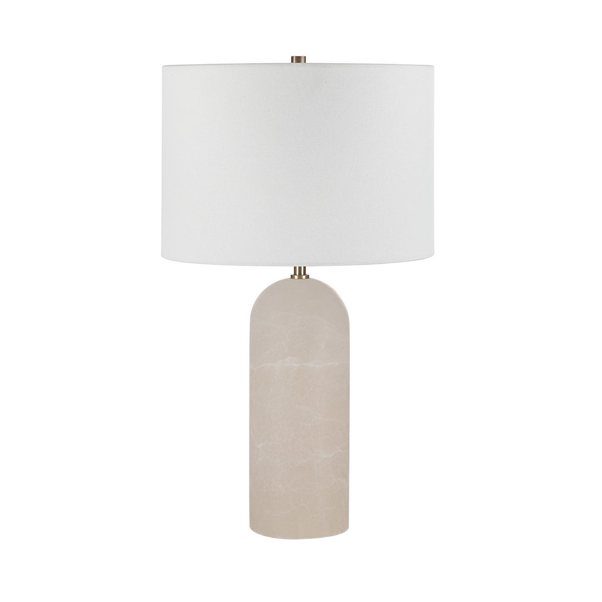 Ixia LED Table Lamp in Honed Off-White