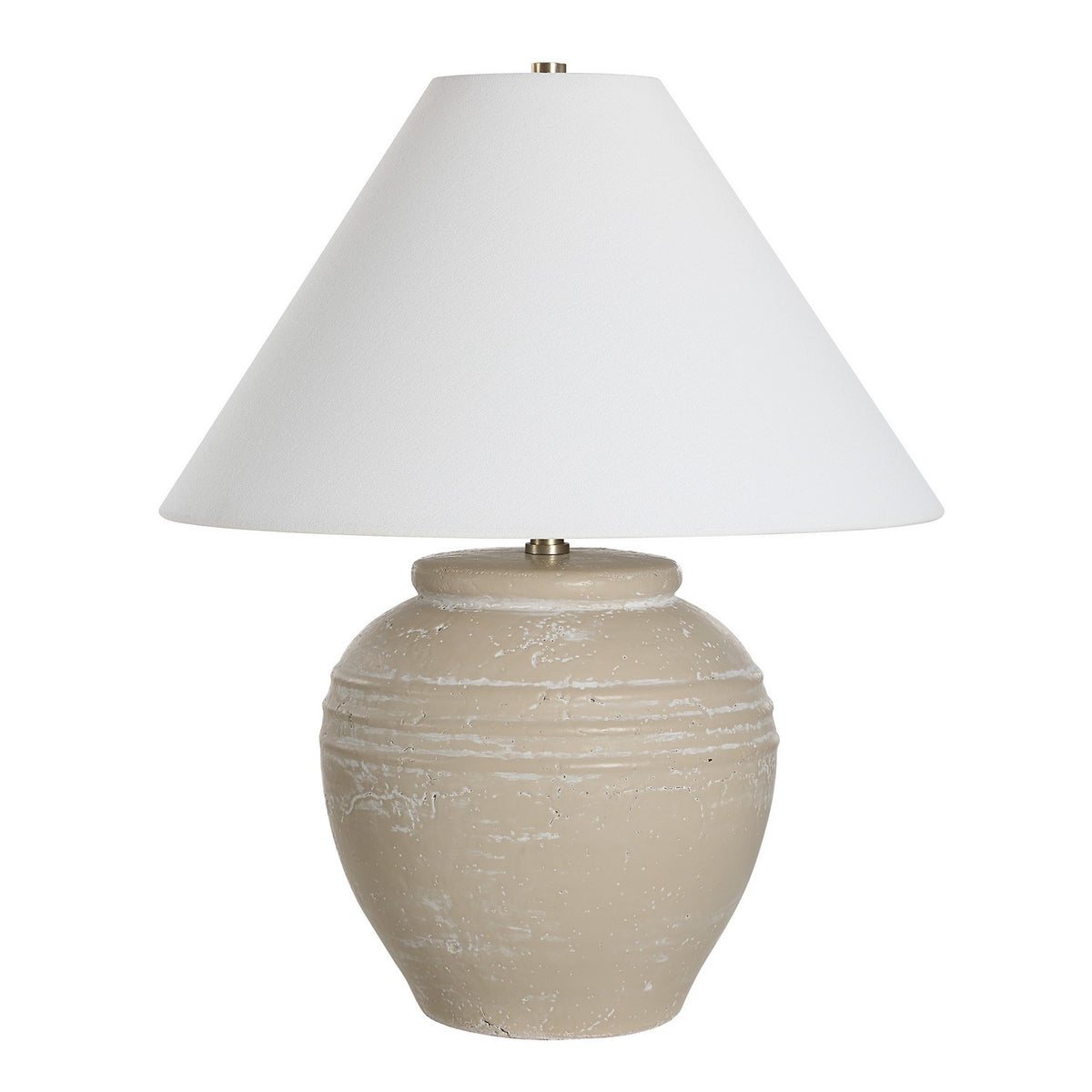 Lampe de table Fela LED crème délavé