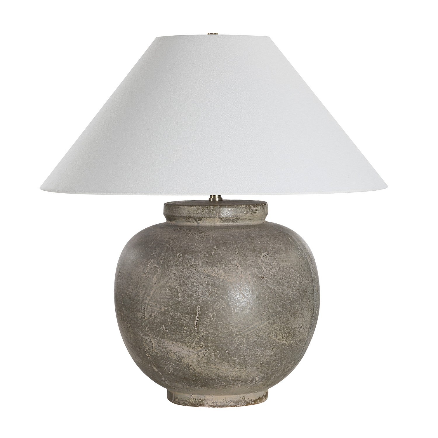 Lampe de table Olivia, finition Olive Wash