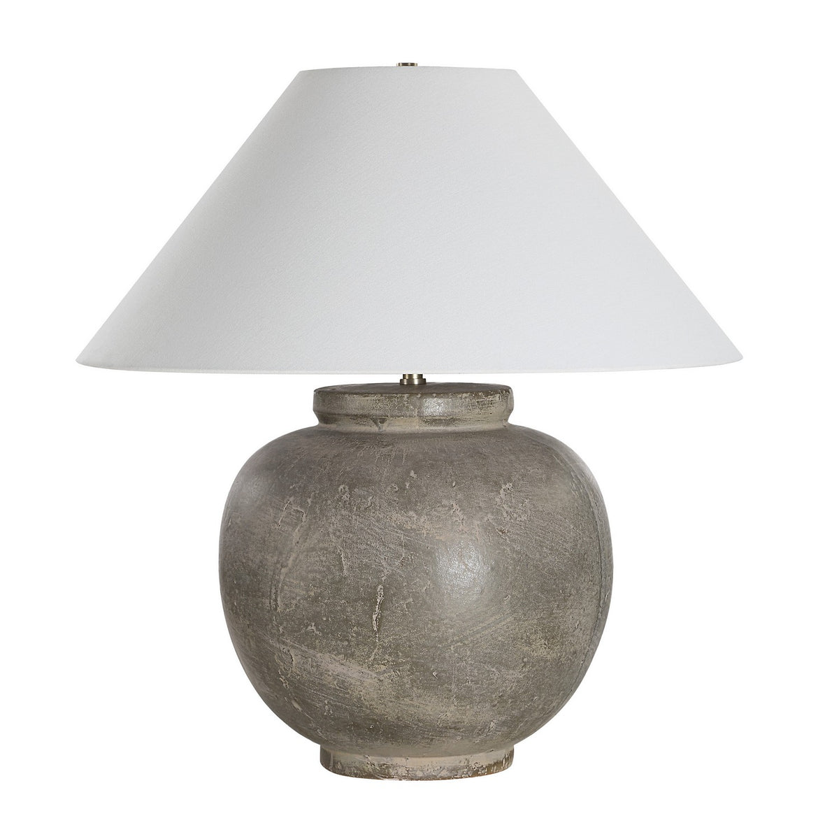 Lampe de table Olivia, finition Olive Wash