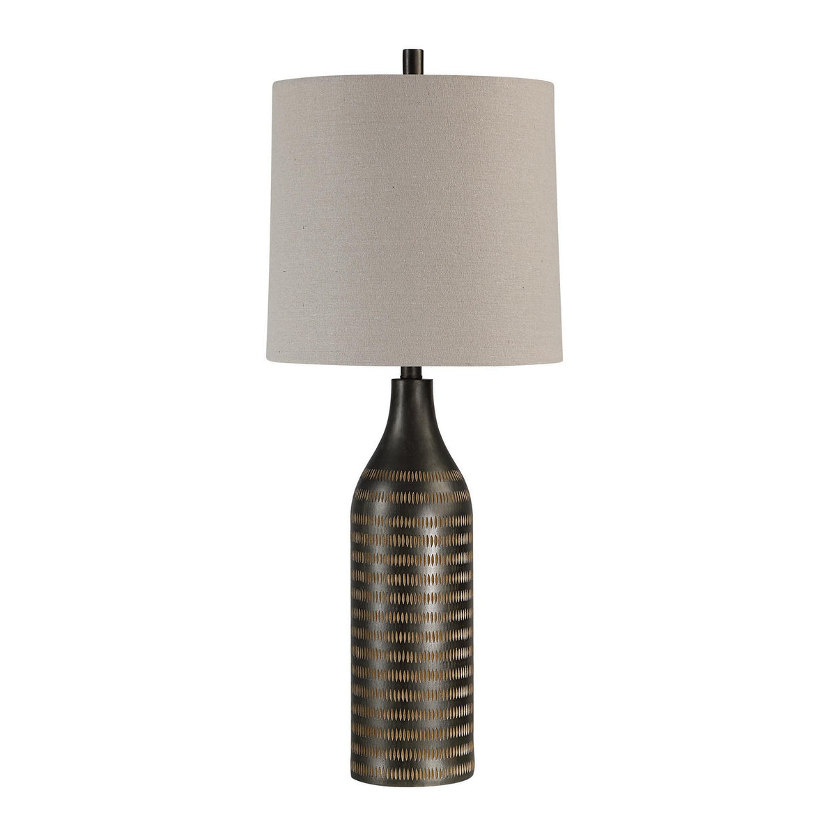 Lampe de table Azzurra One Light marron foncé