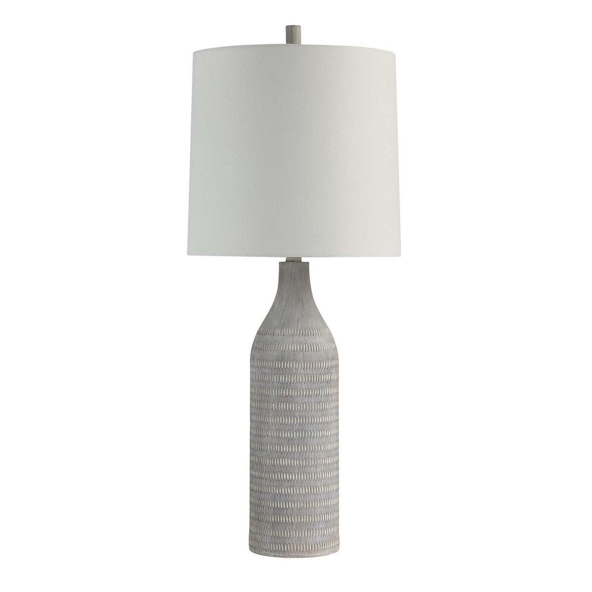 Lampe de table Baracoa à une lumière, coloris crème
