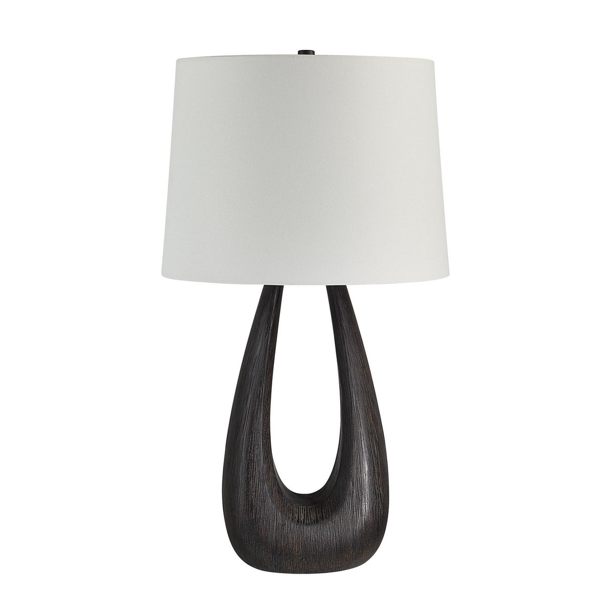 Beckham One Light Table Lamp in Dark Walnut