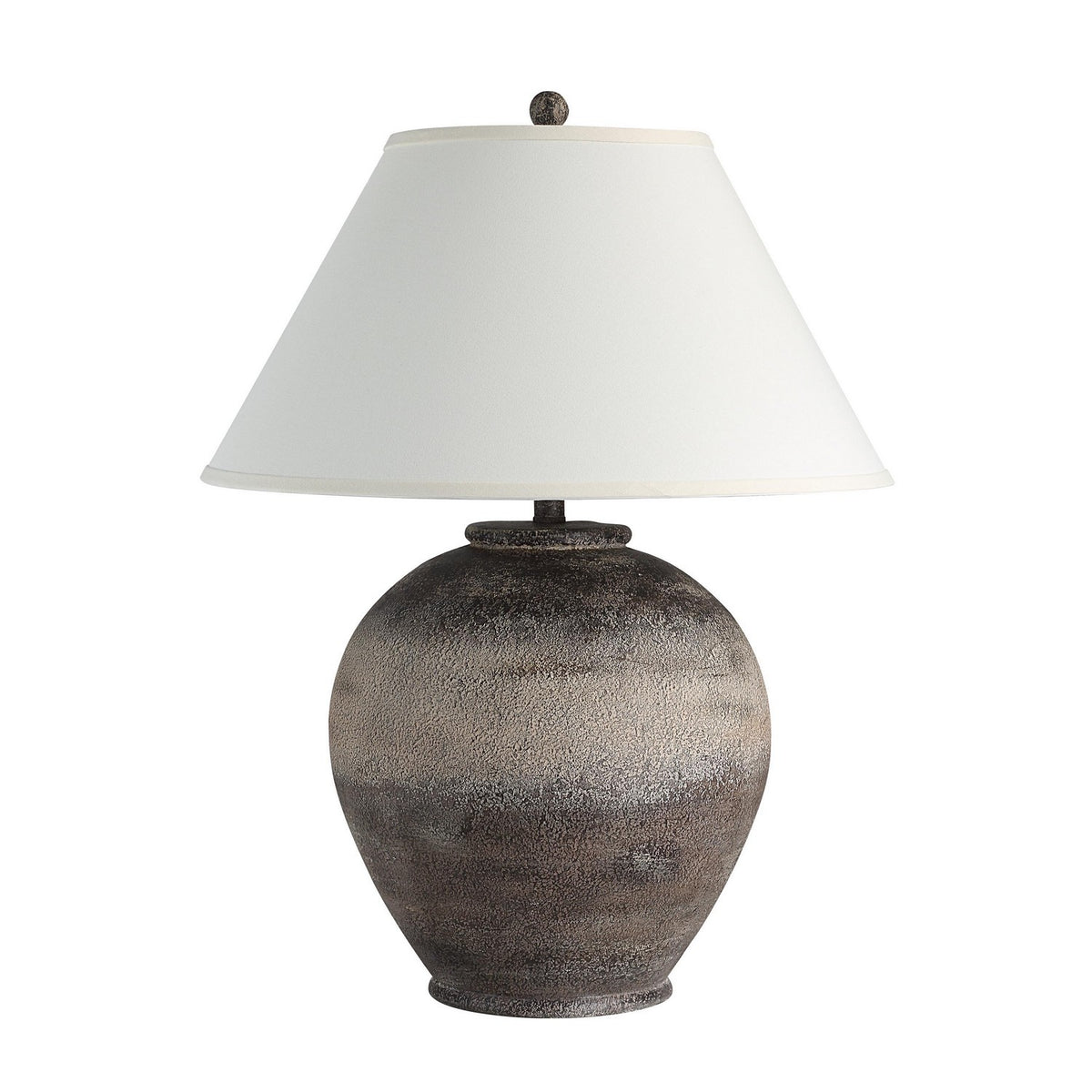 Lampe de table Bronce One Light Brun Foncé et Beige