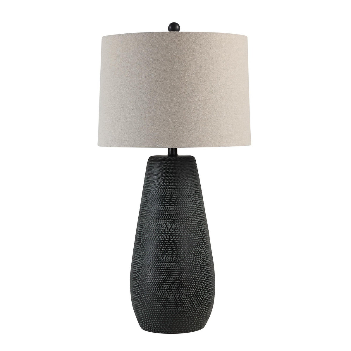 Cipria One Light Table Lamp in Black