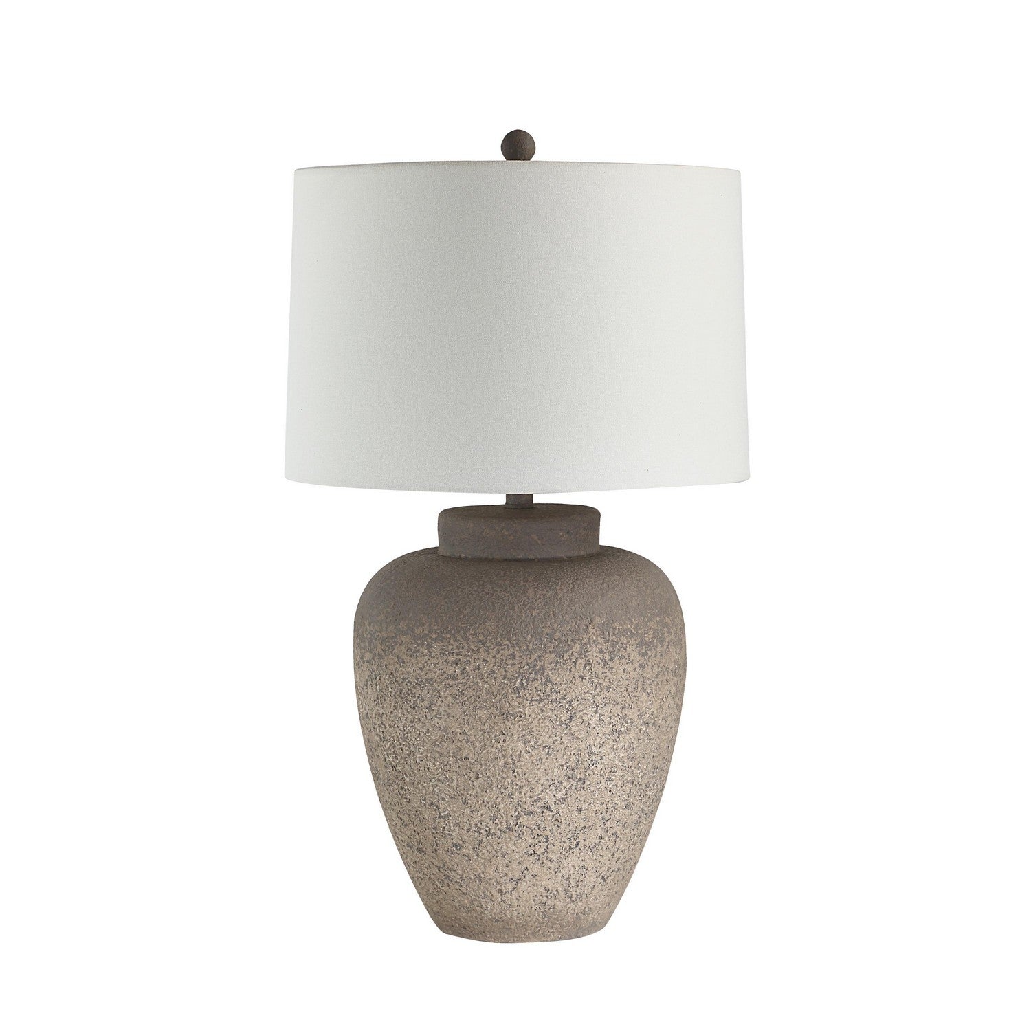 Lattuga One Light Table Lamp in Textured Beige