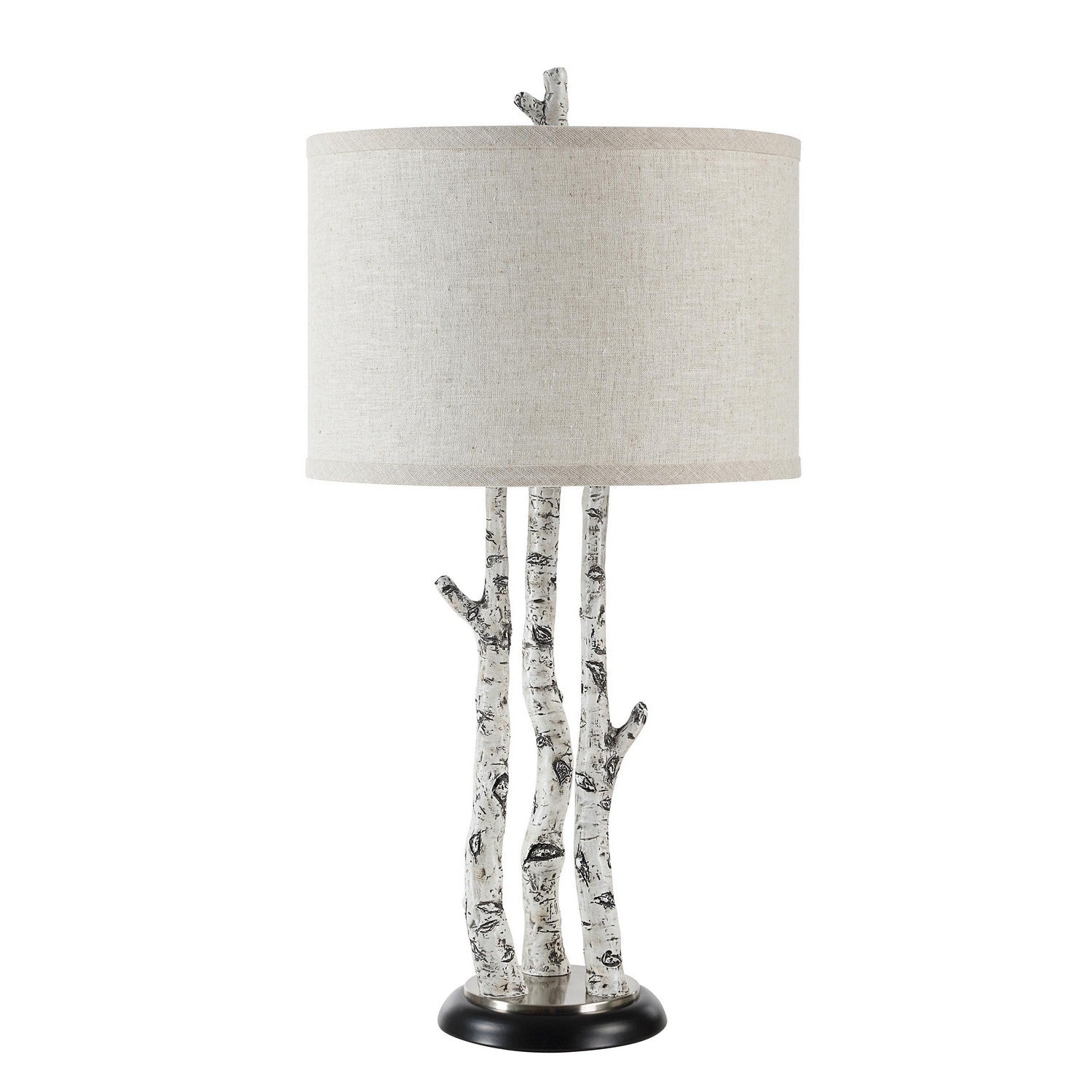 Naousa One Light Table Lamp in White Wash