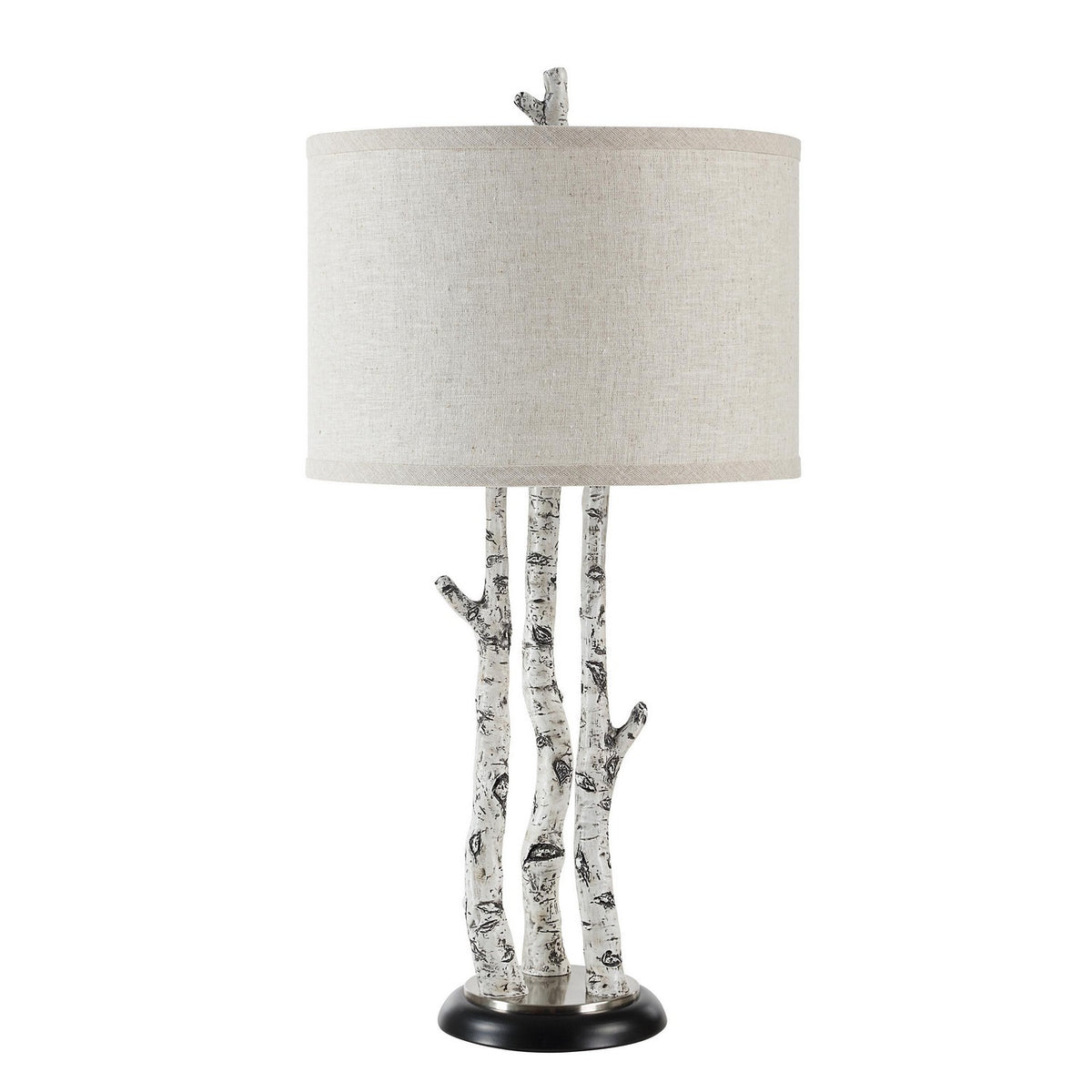 Naousa One Light Table Lamp in White Wash