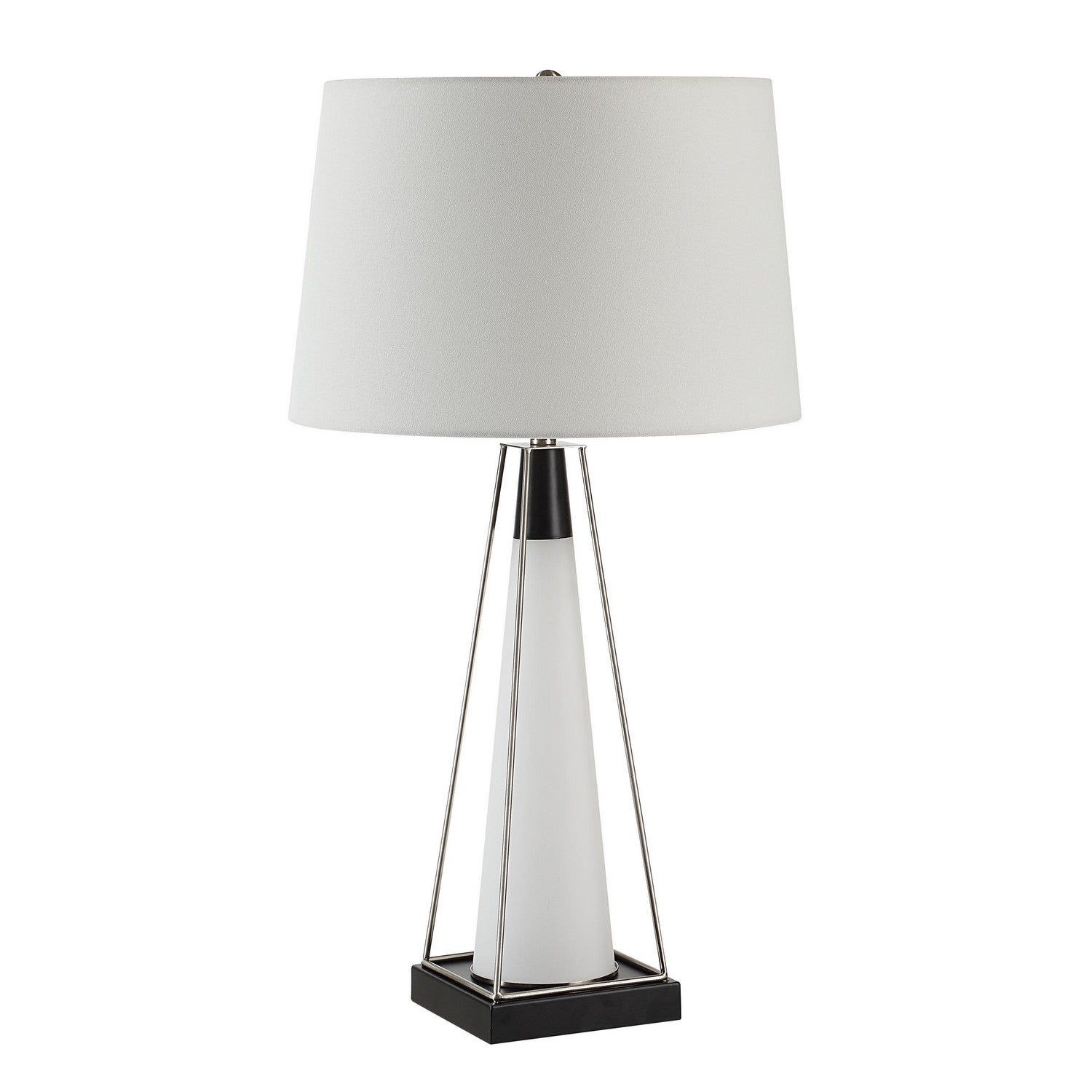 Navagio One Light Table Lamp in Frosted White