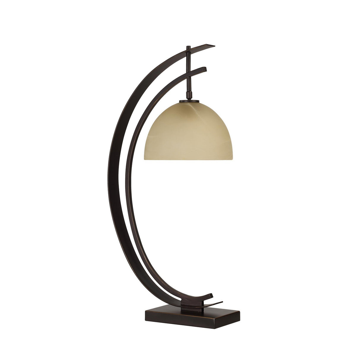 Pervinca One Light Table Lamp in Bronze