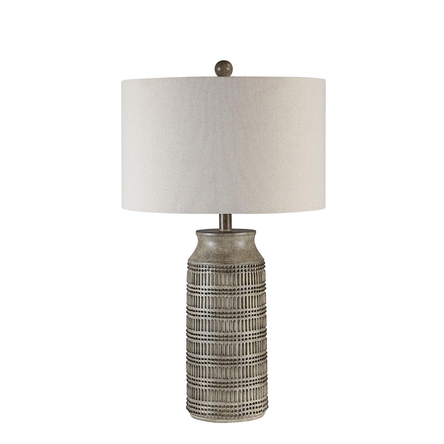 Tarragona One Light Table Lamp in Light Brown