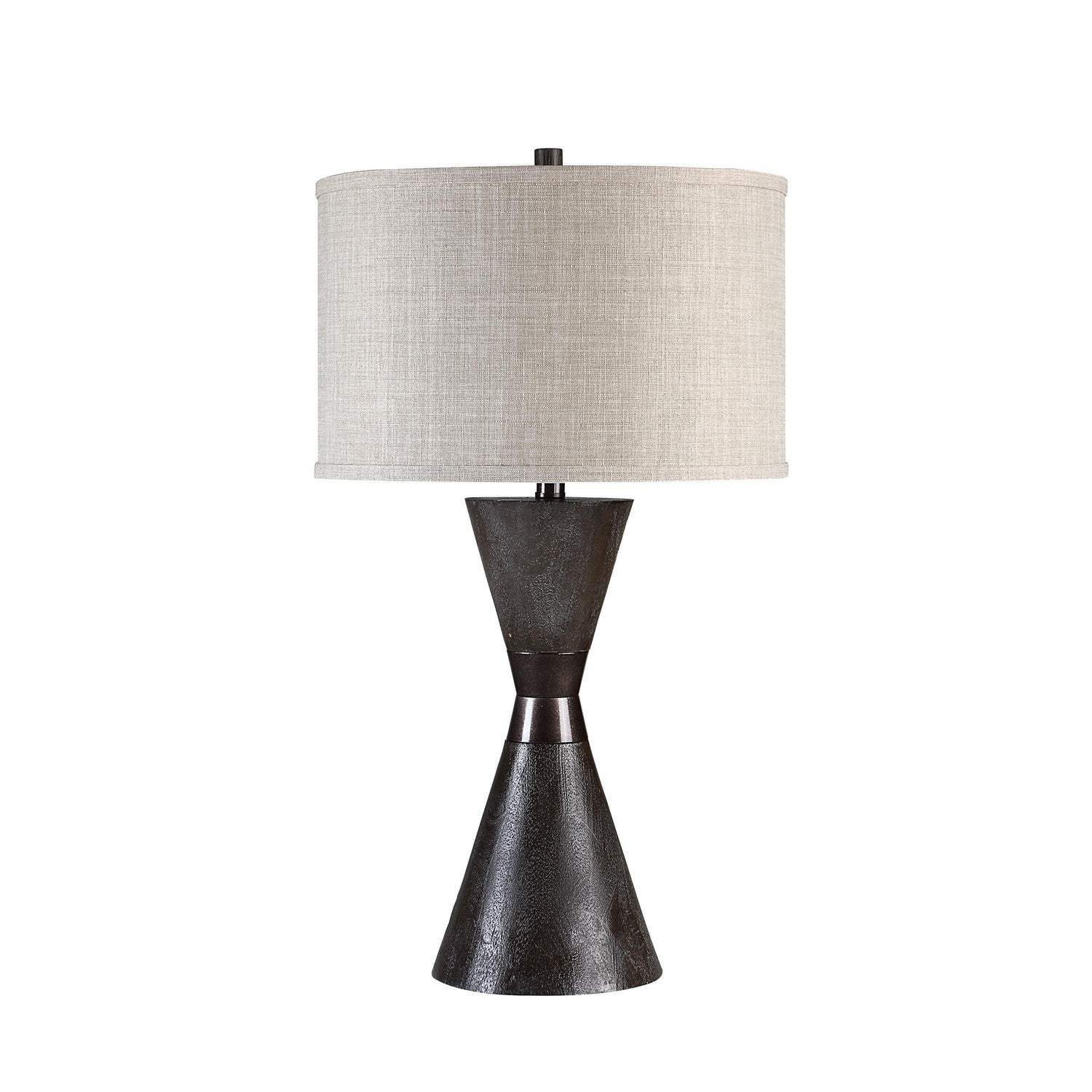 Vyara One Light Table Lamp in Dark Brown
