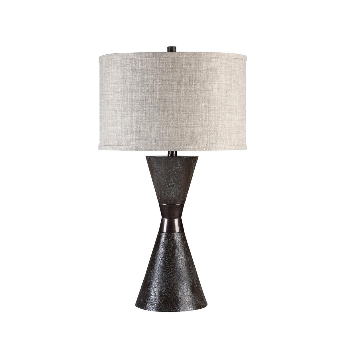 Vyara One Light Table Lamp in Dark Brown