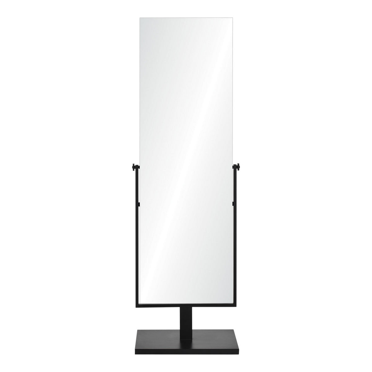 Samira Mirror in Matte Black