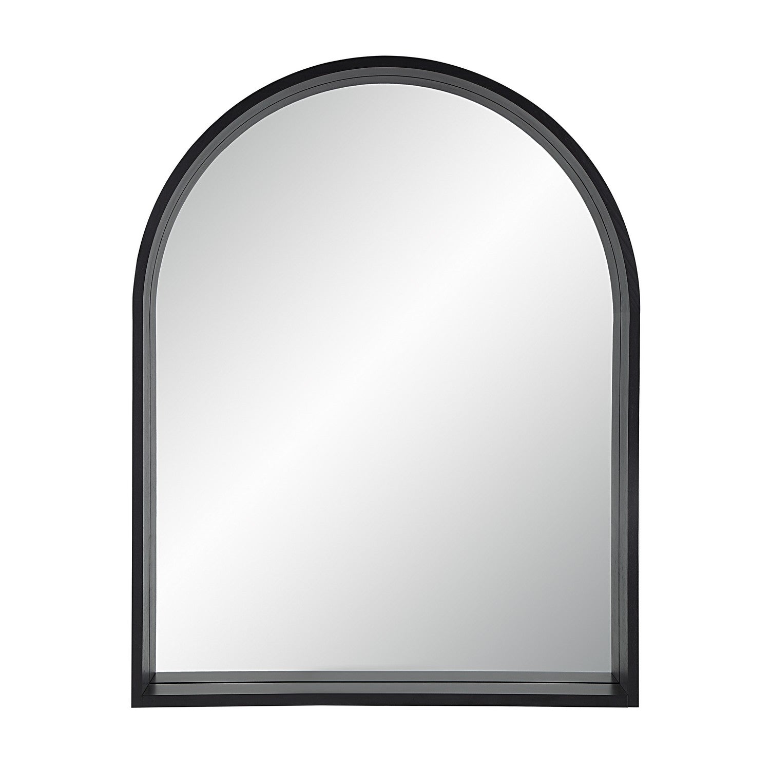 Cove Mirror in MATTE BLACK