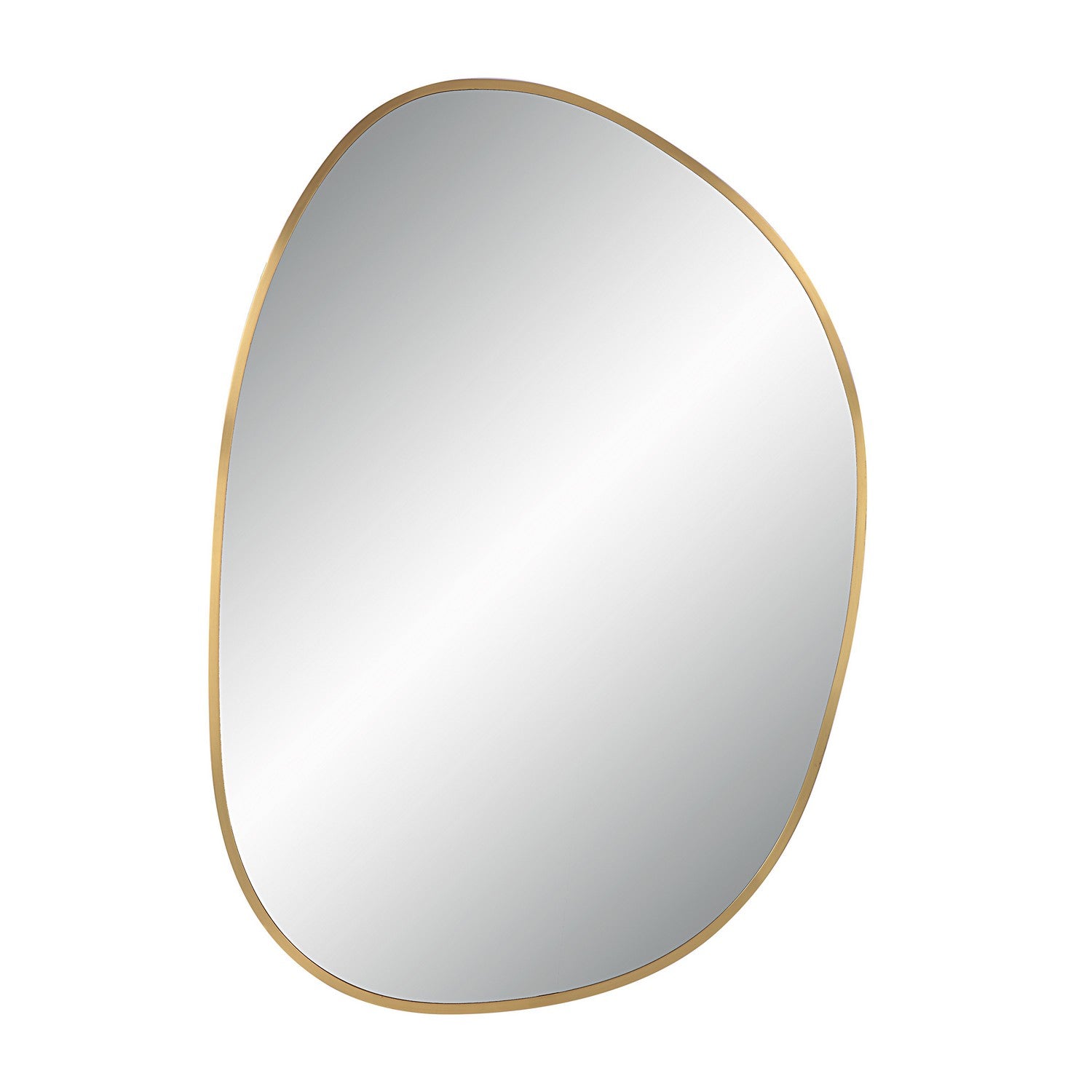 Camona Mirror in SATIN BRASS