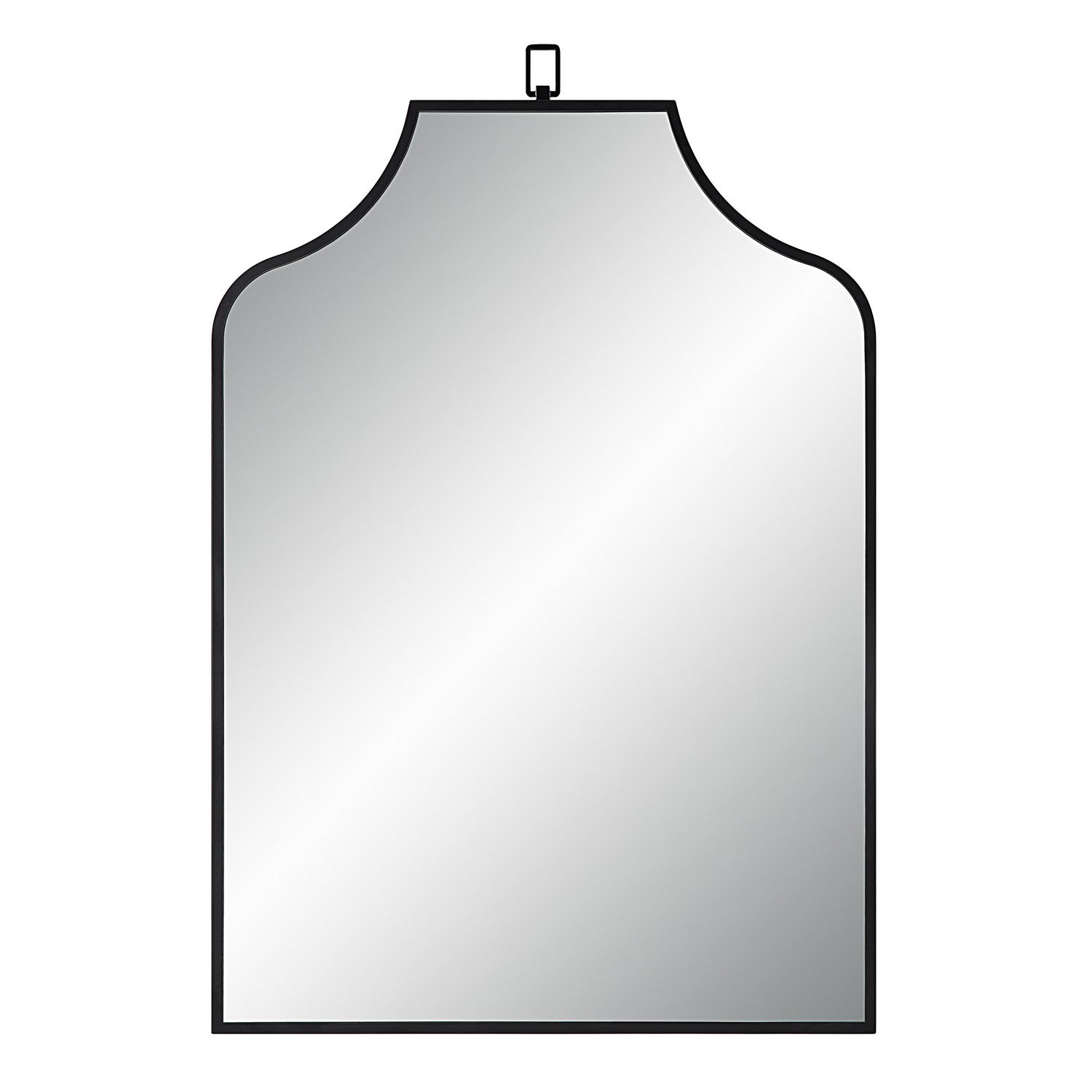 Breda Mirror in MATTE BLACK