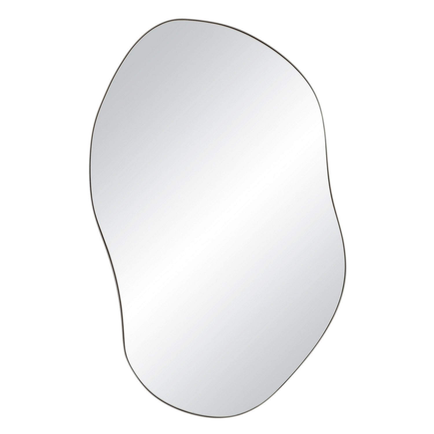 Javelin Mirror in BRUSHED MATTE SATIN NICKEL