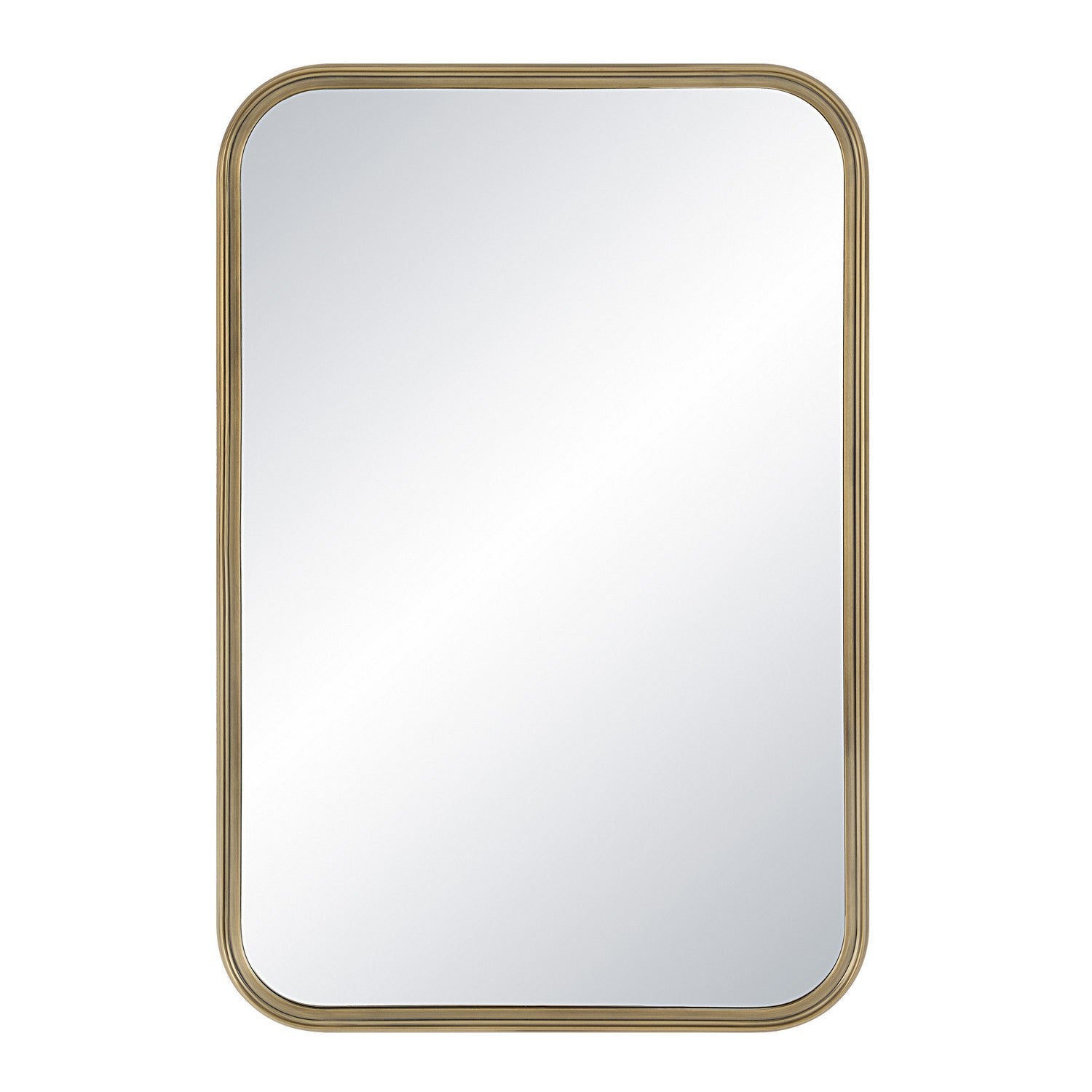 Jyn Mirror in ANTIQUE BRUSHED BRASS