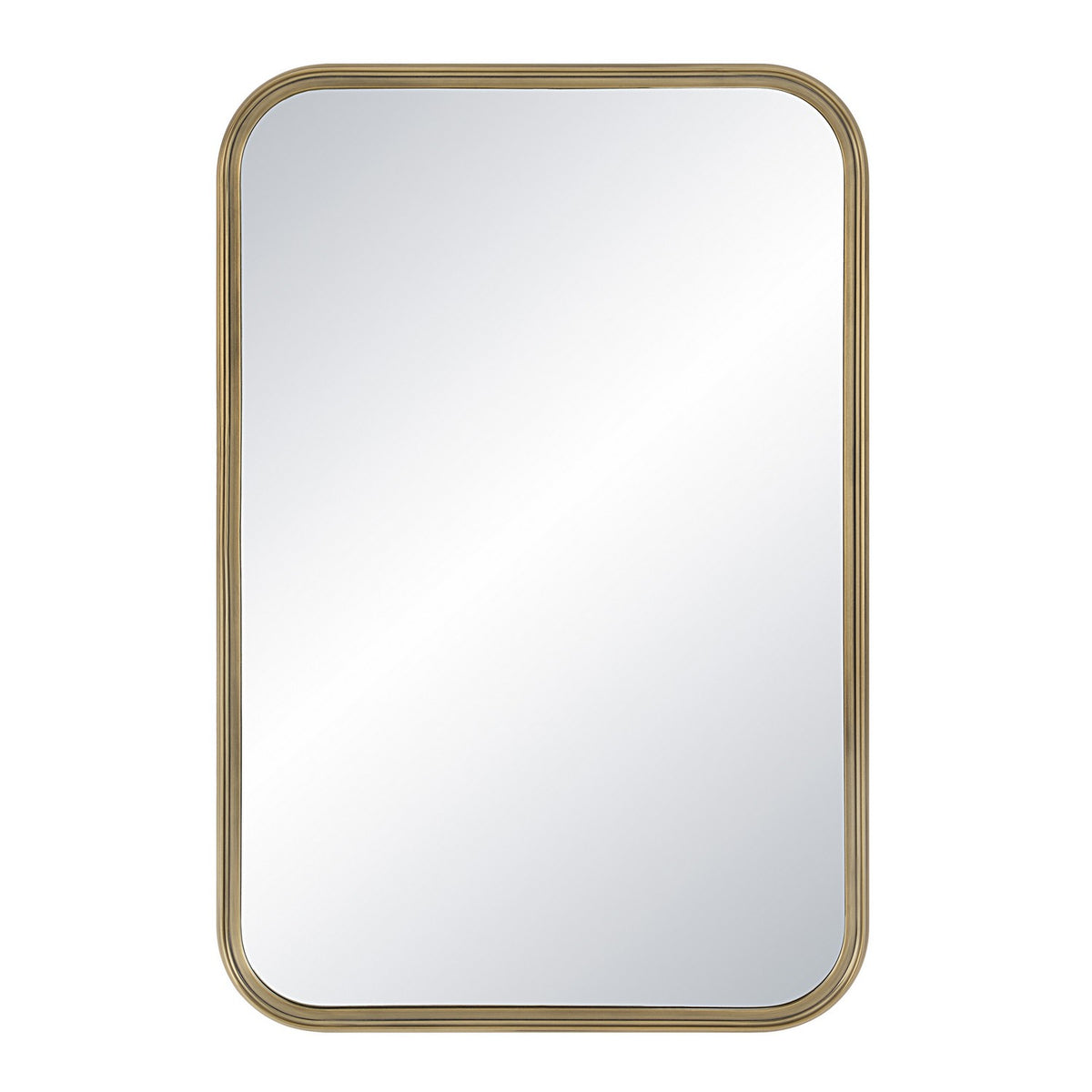 Jyn Mirror in ANTIQUE BRUSHED BRASS