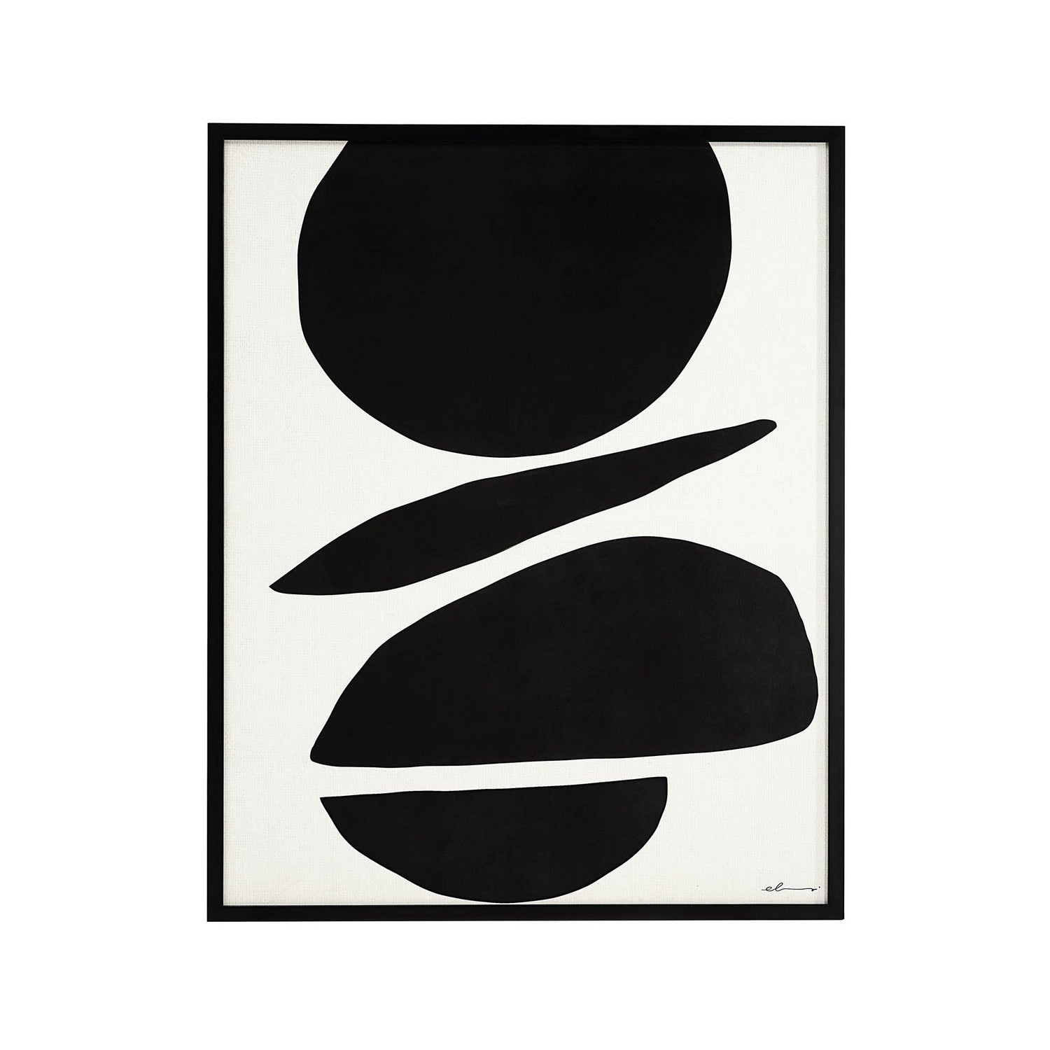 Cercola Wall Art in Black