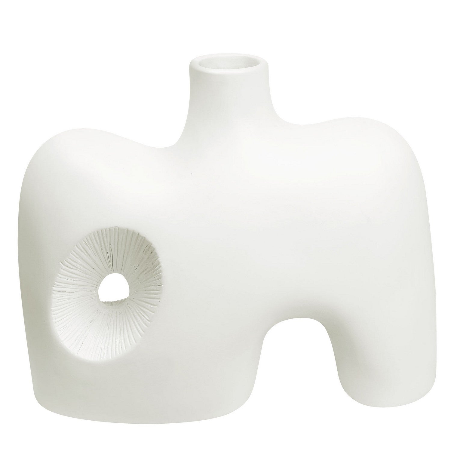 Mariner Vase in Off-White