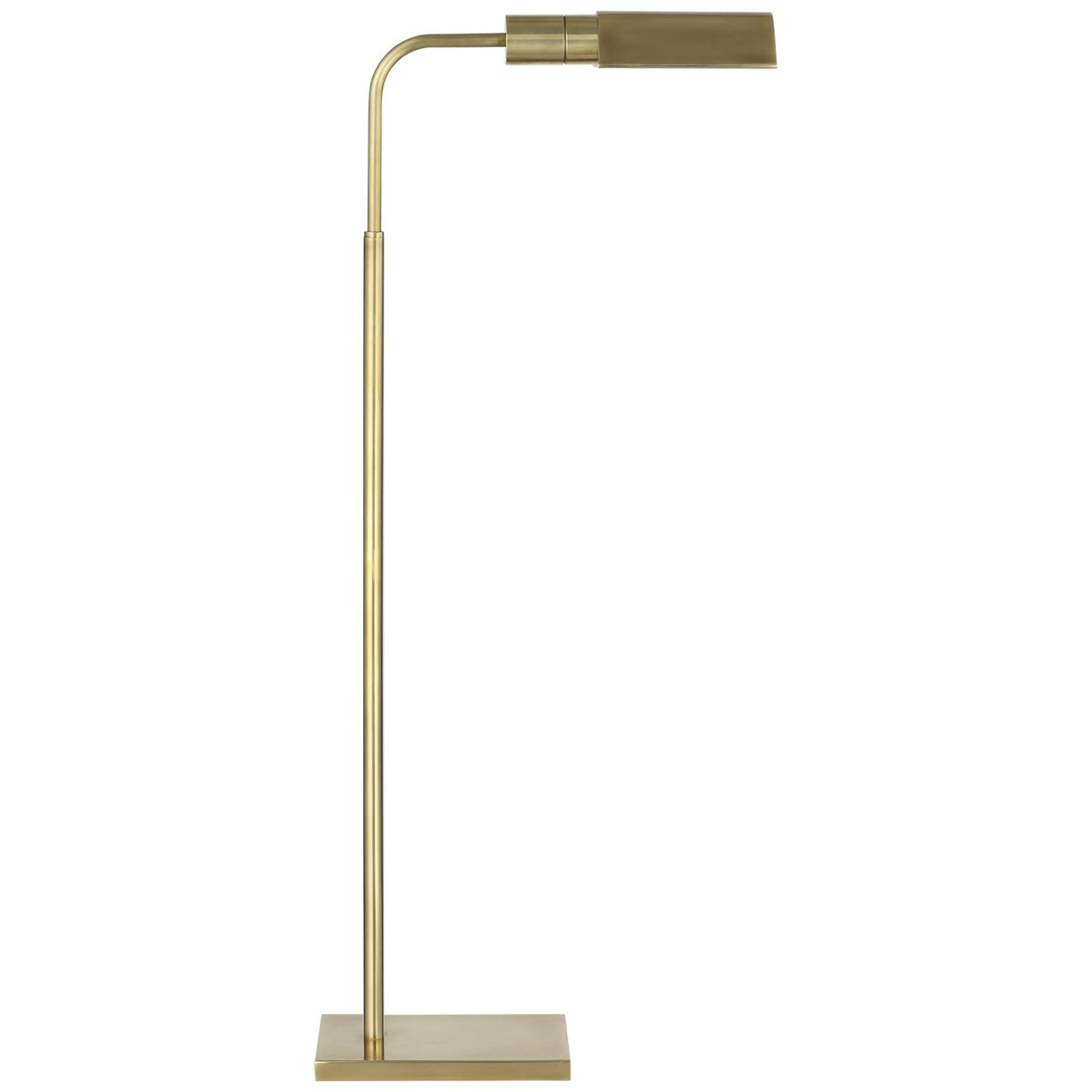 VC CLASSIC LED Floor Lamp in Hand-Rubbed Antique Brass