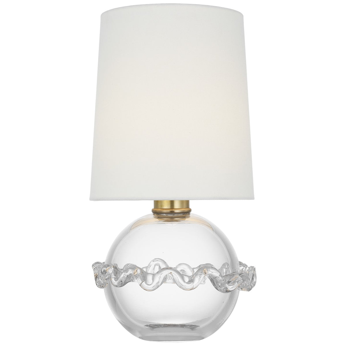 Breslin LED Accent Lamp in Clear Glass
