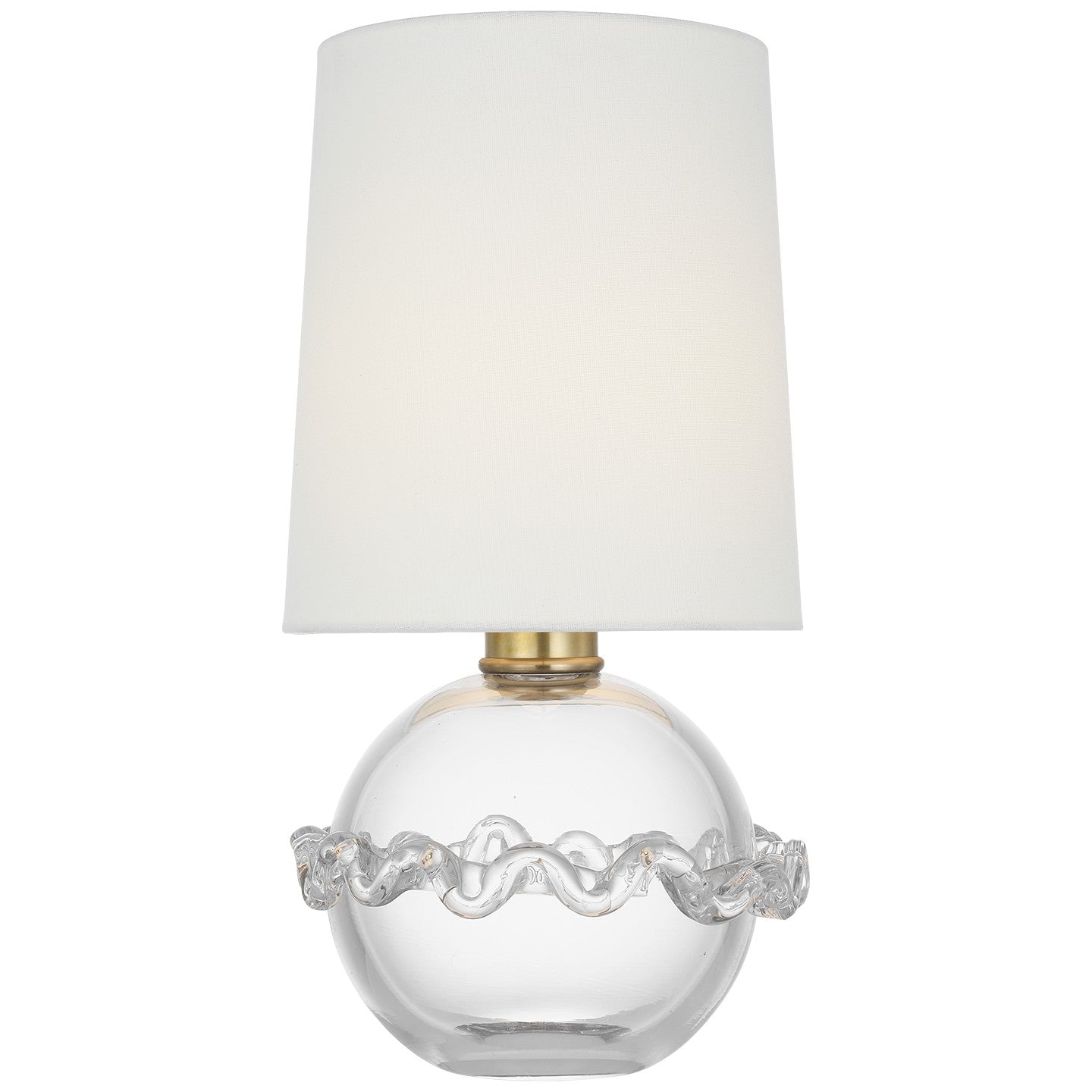Breslin LED Accent Lamp in Clear Glass