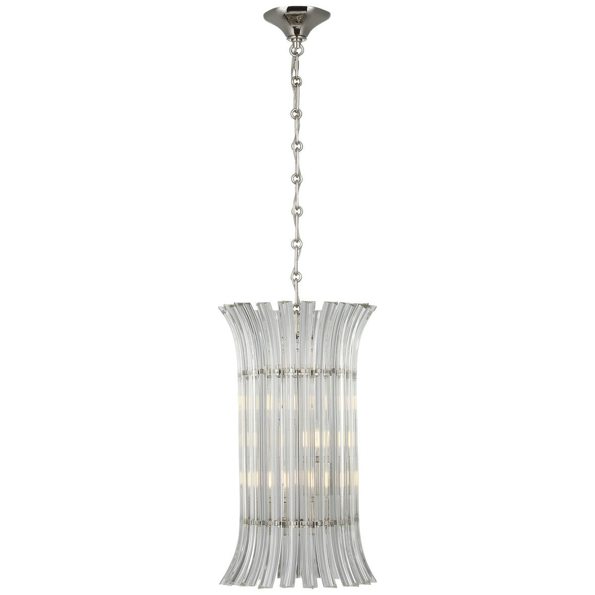 Rhine LED Pendant in Polished Nickel