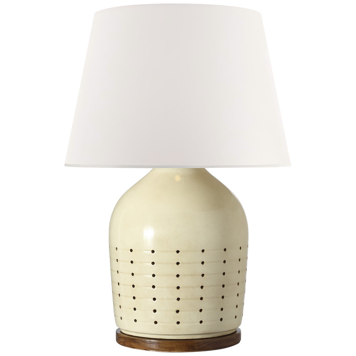 Halifax LED Table Lamp in Coconut