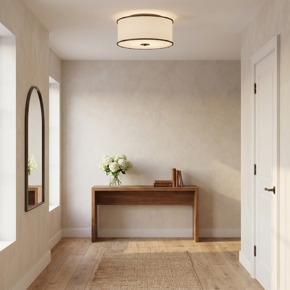Aldric Two Light Flush Mount