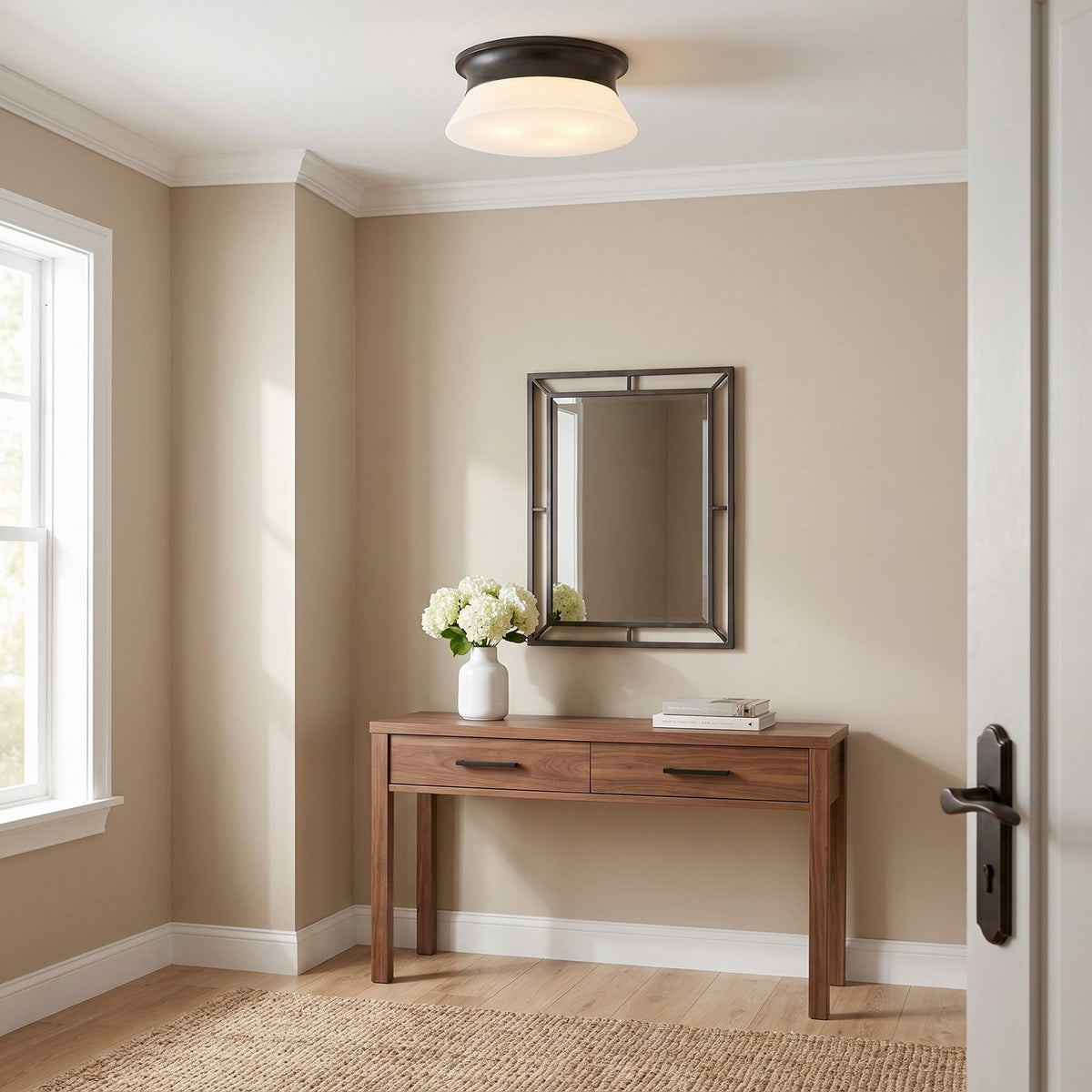 Panos Two Light Flush Mount