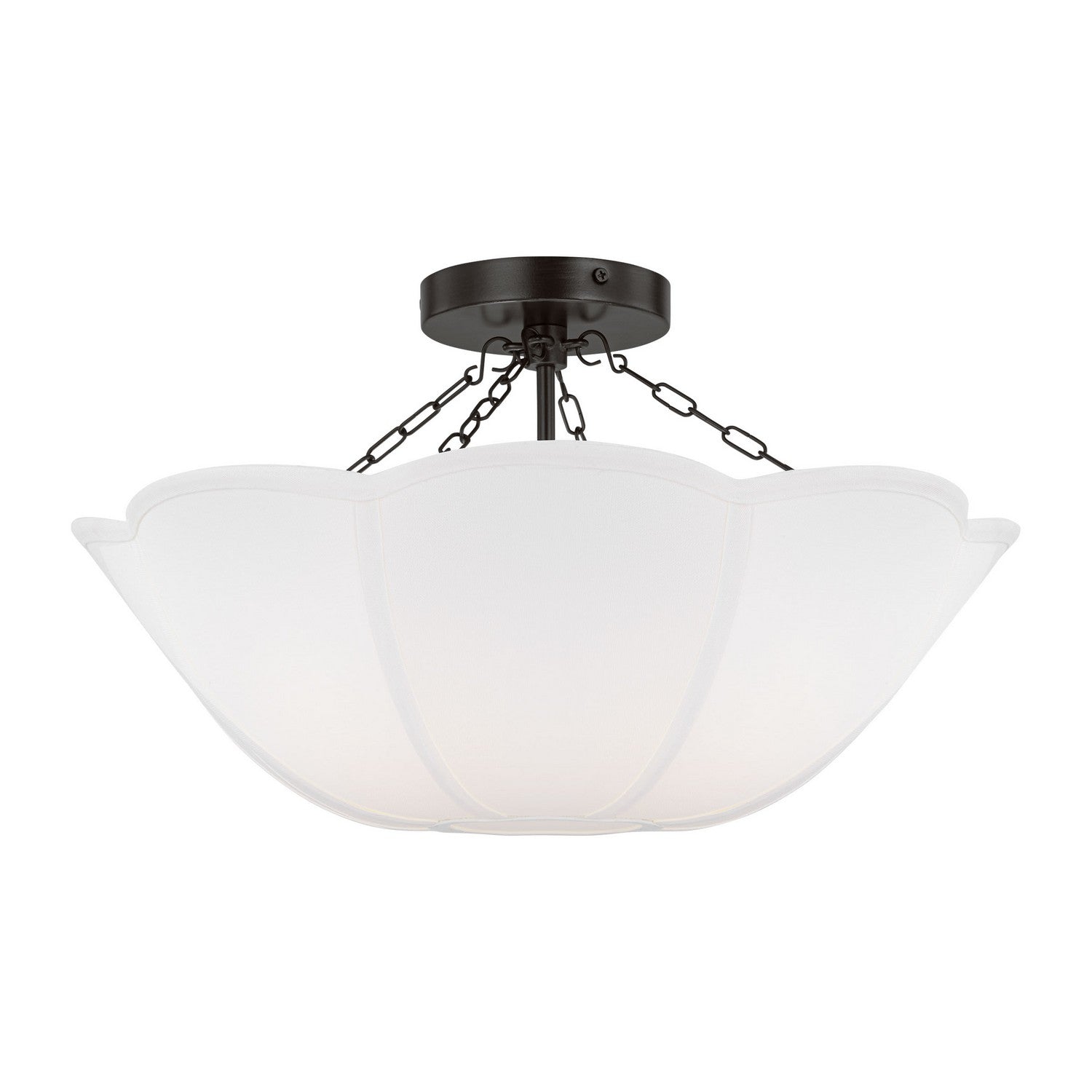 Stassi Plafonnier semi-encastré à deux lumières