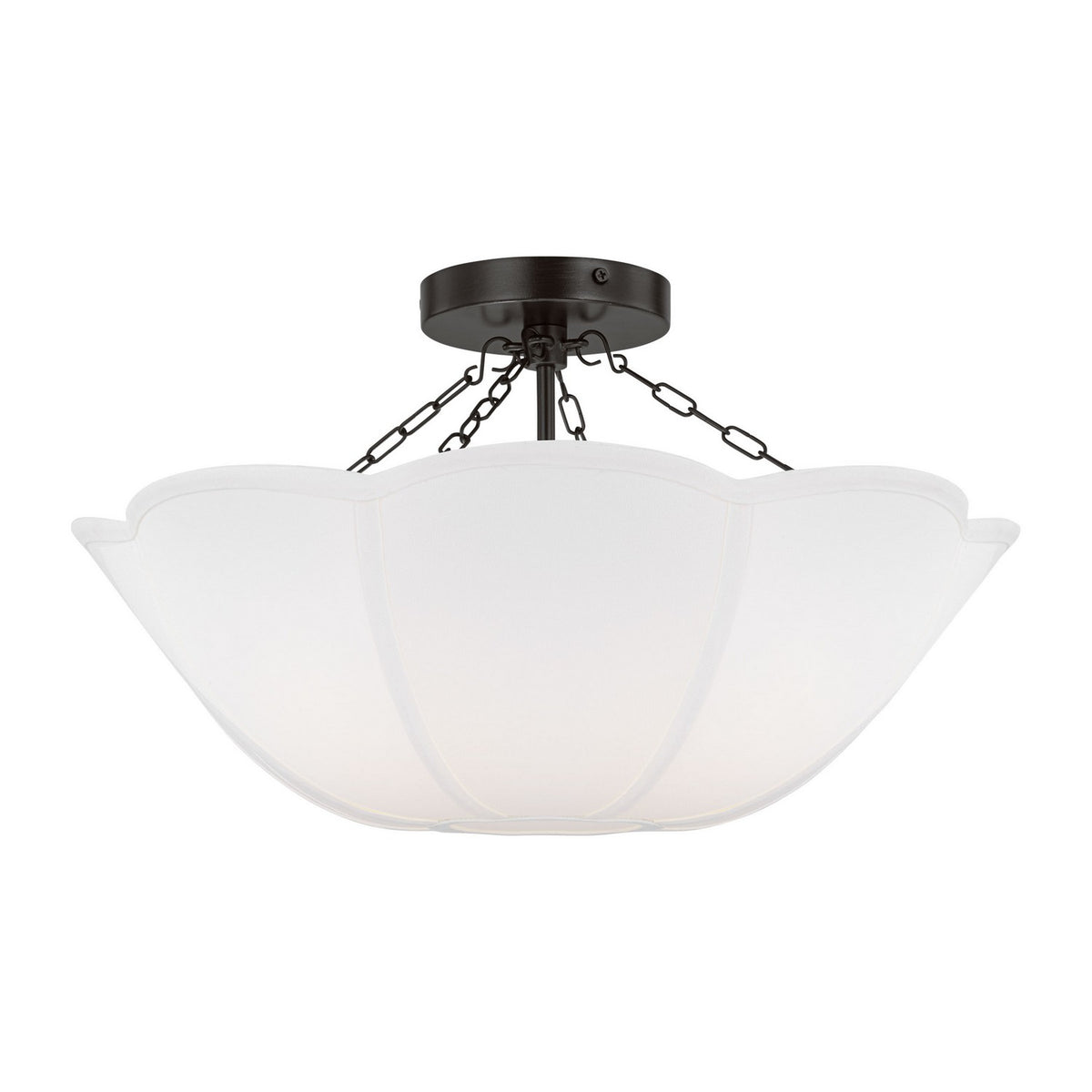 Stassi Plafonnier semi-encastré à deux lumières