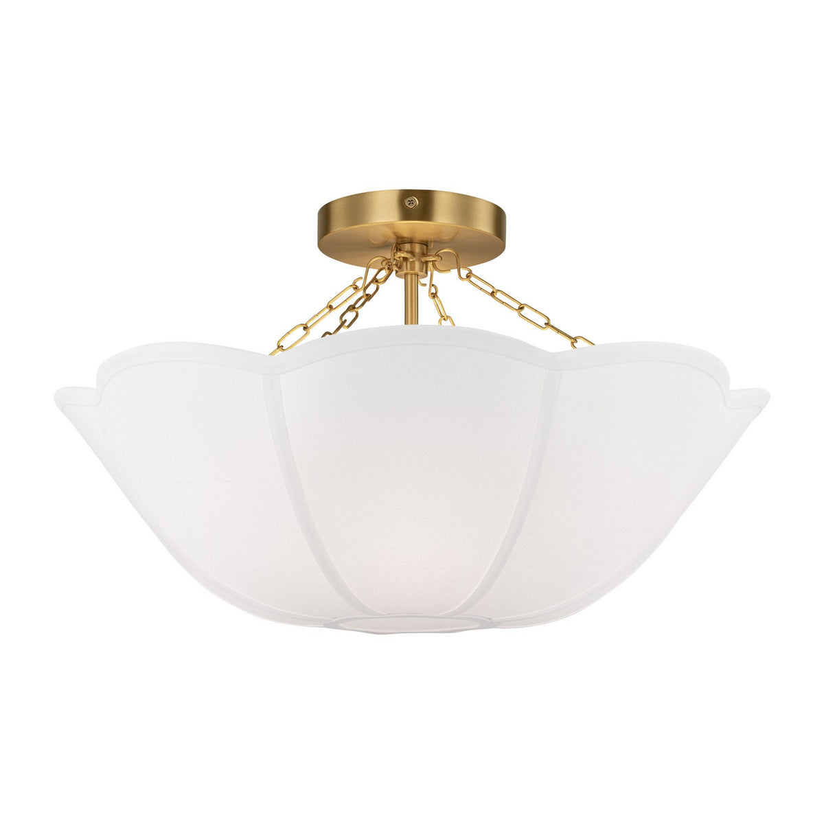 Stassi Plafonnier semi-encastré à deux lumières