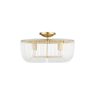 Pierce Four Light Flush Mount